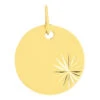Médaille étoilée - Or Jaune 9ct -Mikado Soldes Magasin medaille plaque etoile 9KV7 5 product