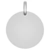 Pendentif Médaille Ronde - Or Blanc 18ct -Mikado Soldes Magasin medaille ronde MM1816 Grey product 1