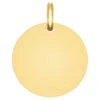 Pendentif Médaille Ronde - Or Jaune 18ct 1 Pendentif Médaille Ronde - Or Jaune 18ct -Mikado Soldes Magasin medaille ronde MM1816 product