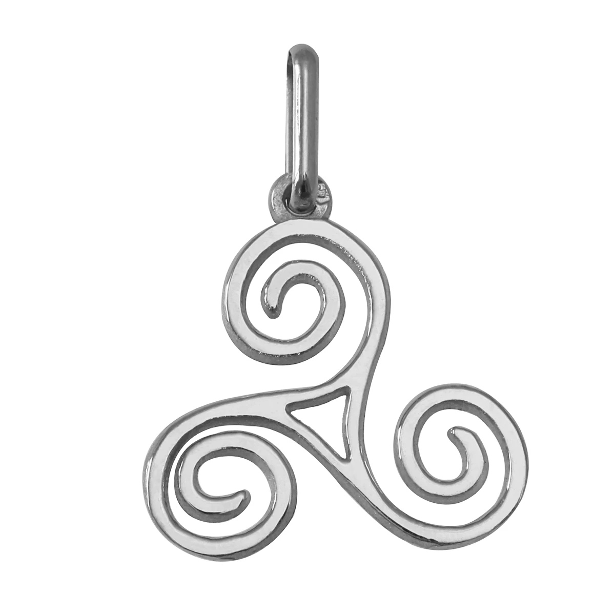 Pendentif Triskel - Or Blanc 18ct 3 Pendentif Triskel - Or Blanc 18ct