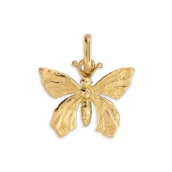 Pendentif Papillons - Or Jaune 18ct -Mikado Soldes Magasin pedentif papillon or P1709 2 product 1