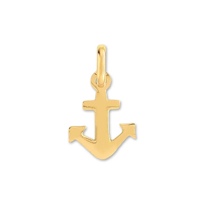 Pendentif Ancre - Or Jaune 9ct 4 Pendentif Ancre - Or Jaune 9ct – Image 2