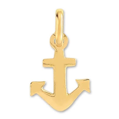 Pendentif Ancre - Or Jaune 9ct 3 Pendentif Ancre - Or Jaune 9ct