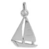 Pendentif Voilier - Or Blanc 9ct 2 Pendentif Voilier - Or Blanc 9ct -Mikado Soldes Magasin pendentif bateau or P1609G product