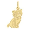 Pendentif Chat - Or Jaune 18ct -Mikado Soldes Magasin pendentif chat P125 03 product