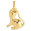 Pendentif Chat - Or Jaune 9ct -Mikado Soldes Magasin pendentif chat or jaune P1935 product