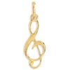 Pendentif Cle De Sol - Or Jaune 9ct -Mikado Soldes Magasin pendentif cle de sol P1956 product 1