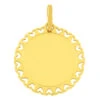 Pendentif Dentelles Coeurs - Or Jaune 18ct -Mikado Soldes Magasin pendentif coeur A22019 product zoomed product