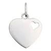 Pendentif Coeur Ajouré - Or Blanc 18ct -Mikado Soldes Magasin pendentif coeur ajoure 306048 product 1