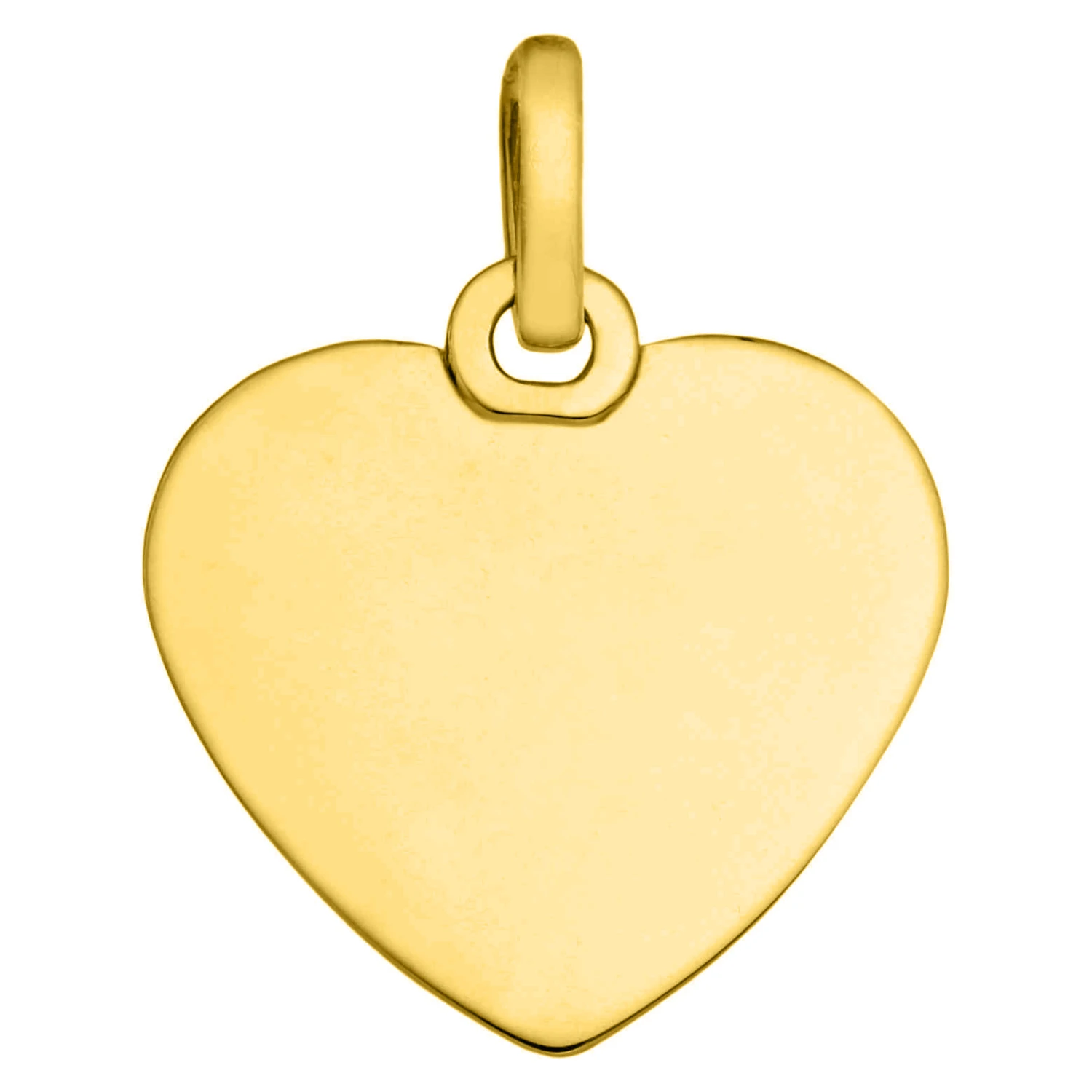 Pendentif Coeur - Or Jaune 9ct 3 Pendentif Coeur - Or Jaune 9ct