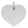 Pendentif Coeur - Or Blanc 18ct 2 Pendentif Coeur - Or Blanc 18ct -Mikado Soldes Magasin pendentif coeur or blanc A17619 product