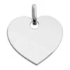 Pendentif Coeur élégant - Or Blanc 9ct 2 Pendentif Coeur élégant - Or Blanc 9ct -Mikado Soldes Magasin pendentif coeur or blanc A20419 product