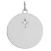 Médaille étoilée - Diamant & Or Blanc 18ct 1 Médaille étoilée - Diamant & Or Blanc 18ct -Mikado Soldes Magasin pendentif etoile diamant or blanc product xl product