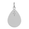 Pendentif Goutte étoilée - Diamant & Or Blanc 18ct -Mikado Soldes Magasin pendentif goutte diamant or jaune product medium product