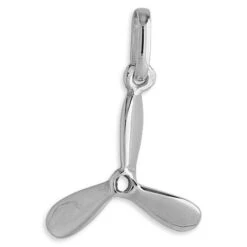 Pendentif Hélice - Or Blanc 18ct