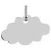 Médaille Nuage - Argent Massif -Mikado Soldes Magasin pendentif nuage 24B8400099 product