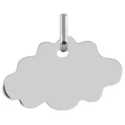 Médaille Nuage - Argent Massif