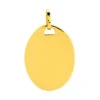Pendentif Plaque Ovale - Or Jaune 18ct -Mikado Soldes Magasin pendentif ovale T9 product