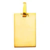 Pendentif Plaque - Or Jaune 18ct 2 Pendentif Plaque - Or Jaune 18ct -Mikado Soldes Magasin pendentif plaque R2 product