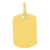Pendentif Plaque Tonneau - Or Jaune 9ct -Mikado Soldes Magasin pendentif plaque bapteme 2864 product