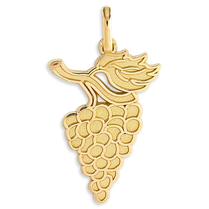 Pendentif Raisin - Or Jaune 9ct 3 Pendentif Raisin - Or Jaune 9ct