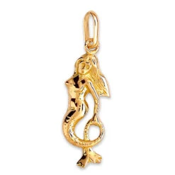 Pendentif Sirène - Or Jaune 18ct