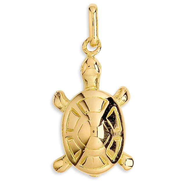 Pendentif Tortue - Or Jaune 18ct 3 Pendentif Tortue - Or Jaune 18ct