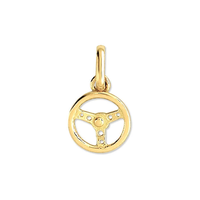 Pendentif Volant Voiture - Or Jaune 9ct 4 Pendentif Volant Voiture - Or Jaune 9ct – Image 2