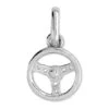 Pendentif Volant Voiture - Or Blanc 18ct 2 Pendentif Volant Voiture - Or Blanc 18ct -Mikado Soldes Magasin pendentif volant or P1306G 2 product