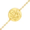 Gourmette Bébé Petit Prince "save The Planet" - Or Jaune 9ct -Mikado Soldes Magasin thumb gourmett lpp love planete or 03 product