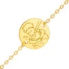 Gourmette Bébé Petit Prince "save The Planet" - Or Jaune 18ct -Mikado Soldes Magasin thumb or gourmett lpp love planete product
