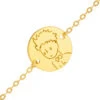 Gourmette Bébé Petit Prince Portrait - Or Jaune 18ct -Mikado Soldes Magasin thumb or gourmette lpp portrait product