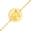 Gourmette Bébé Colombe - Or Jaune 18ct -Mikado Soldes Magasin thumb or gourmette lpp simu laser product