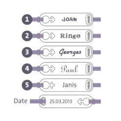 Mikado Bracelet "I Am A Girl" - Argent Massif -Mikado Soldes Magasin unnamed 6 product 2