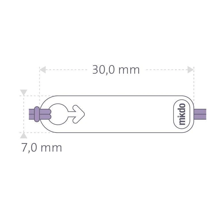 Mikado Bracelet "I Am A Boy" - Or Rose 18ct 6 Mikado Bracelet "I Am A Boy" - Or Rose 18ct – Image 5