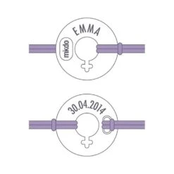 Mikado Bracelet Disco Girl - Argent Massif -Mikado Soldes Magasin unnamed product